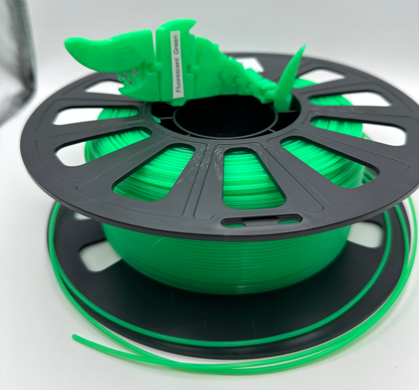 Fluorescent Green Filament Single Roll PLA +